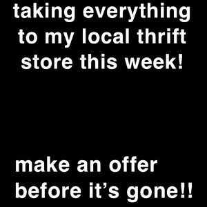 everything is leaving this week! make your offer!!